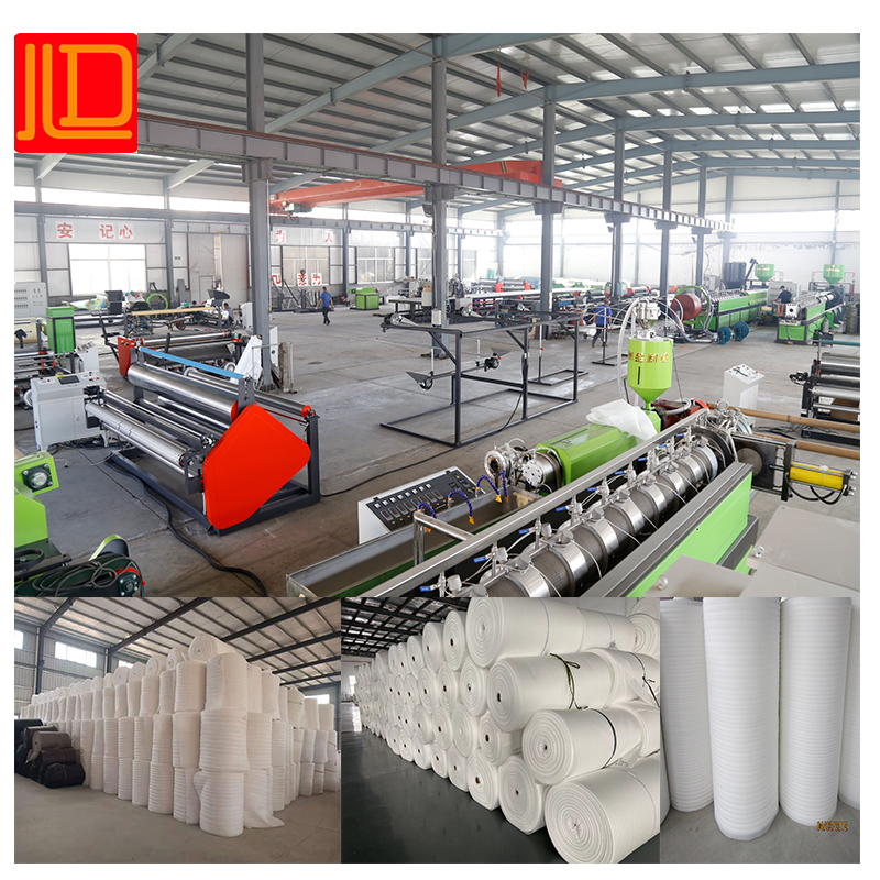 EPE Foam Sheet Extrusion Line Overview
