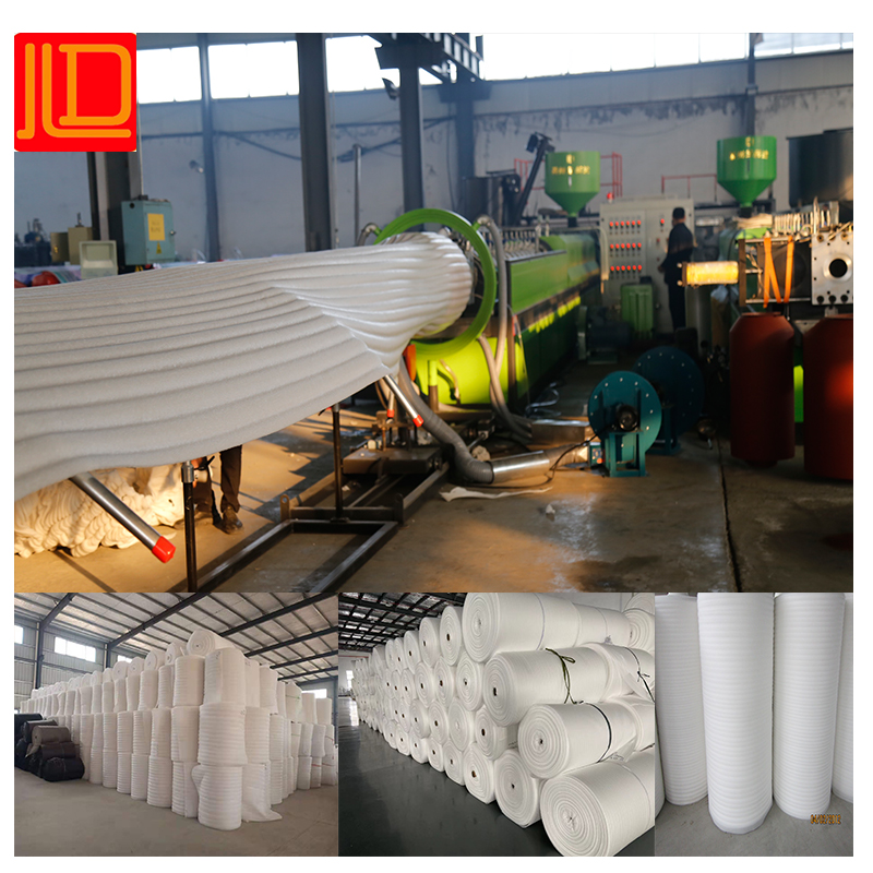 How is the foam polyethylene mattress produced?