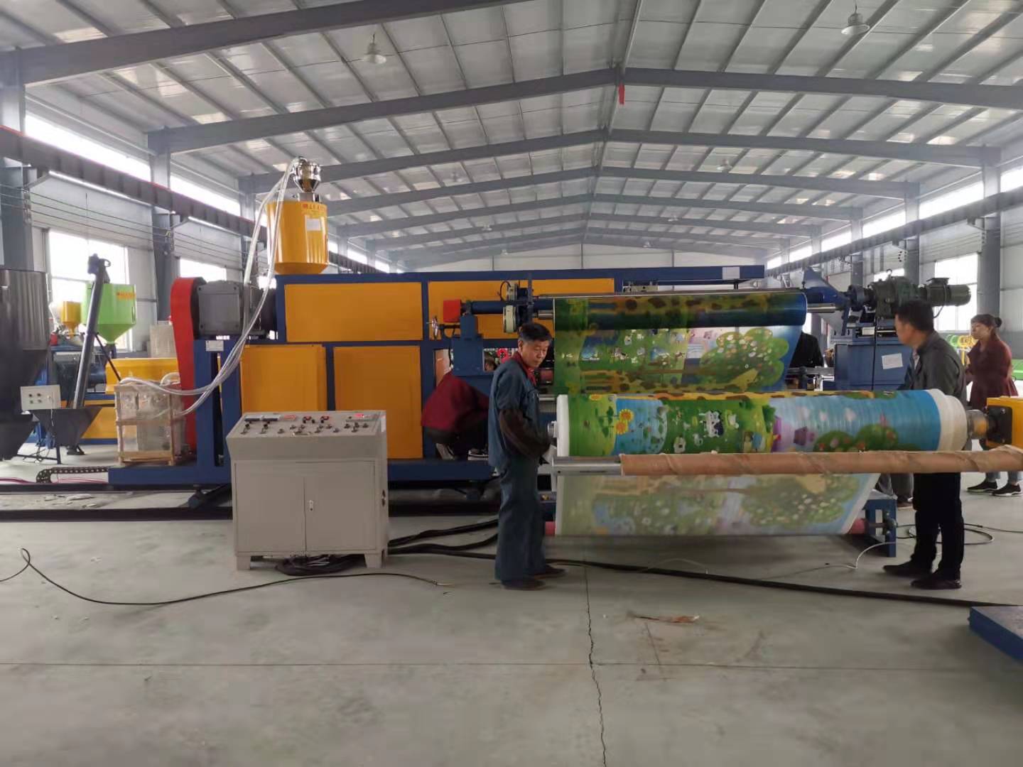 epe foam sheet laminating extrusion machine